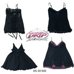 Vintage Y2K Lace Baby Doll camisole (DS-10-042)