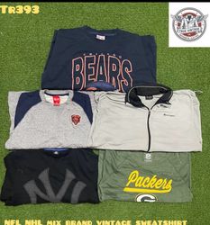 Mix brand NFL NHL vintage sweatshirt tr393