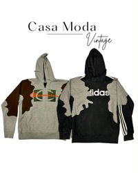 080826-7 Upcycle tapestry hoodies 10 pcs