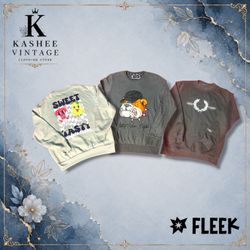brand graphic sweatshirt