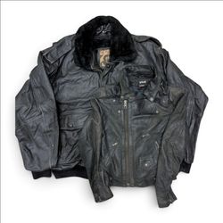 Schott, B-3 style Vintage Lather Jackets