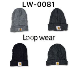 Vintage Carhartt Ribbed Knit Cuffed Beanies