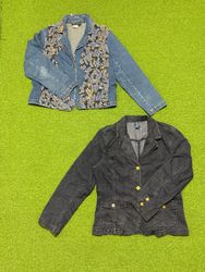 Yv1247 Denim Jackets in Various Blue Washes 8P