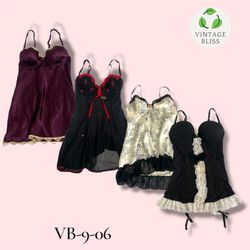 Y2K Vintage Baby Doll Tops Wholesale Bundle – 8 Pi..
