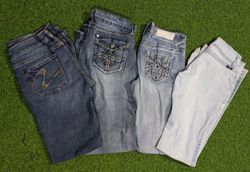 GRACE IN LA E ALTRI MARCHI MIX FLARE JEANS A ZAMPA