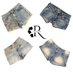 Y2K NYC IT GIRL DENIM SHORTS RW-2313