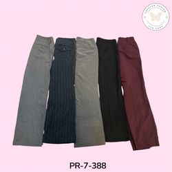 Women's Vintage Y2K Poly Pants – Tailored Straight..