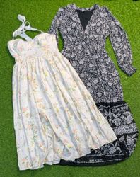 7197 - Robe maxi, midi et mini de style Y2K