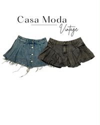 100826-3 denim mini skirts 15 pcs