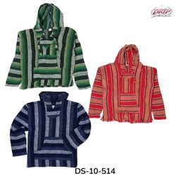 Sweats à capuche Rayés Mexican Jerga Baja (DS-10-5..