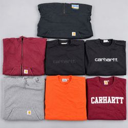 Carhartt Pullover and Zip Up Hoodies