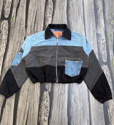 Upcycled Levi’s Crop Jackets