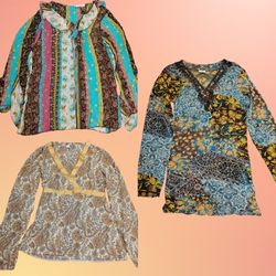 Chemises pour femmes transparentes et imprimées