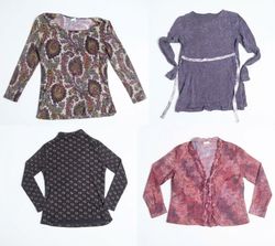 Y2K full sleep tops 17 pcs