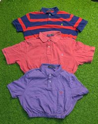 7775 - Ralph Lauren Upcycled Crop T-Shirt