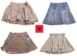 DESIGNER MIDI LENGTH Y2K INSPIRED SKIRTS