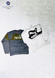 Upcycled Puma Sweatshirts - EVR0378