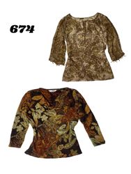 Y2k boho tops for women (brand) tanjay, bela,etc. ..