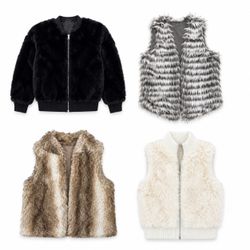 Y2K It girl fur jackets 06 pcs 1508