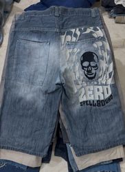 hiphop y2k jorts bundle 60 pieces
