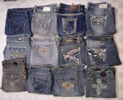 Y2K WOMEN WEAR JEANS BOOTCUT FLARE