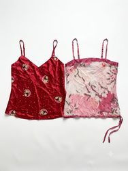 Y2k slips tops