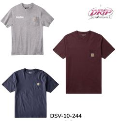 Carhartt Kurzarm-T-Shirt mit Tasche