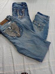 CR10932 Y2K Flare Jeans