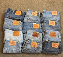 Levi bootcut/baggy/straigth mix code jeans