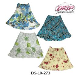 Floral and Patterned Midi Skirts (DS-10-273)