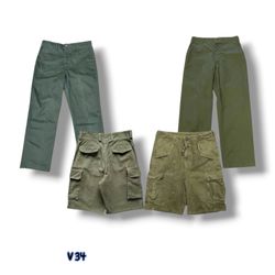 Green army pants or short