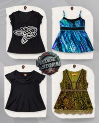 Y2K Grunge Blouse
