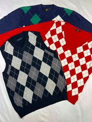 Diamond sweaters