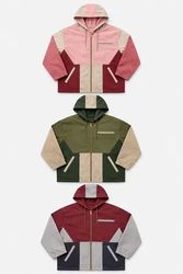 CR01072 Upcycled Carhartt Geometric Colourblock Ho..