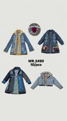 Y2K denim jackets WR-2495
