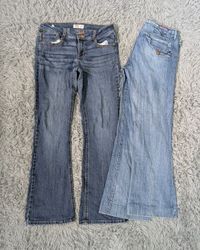 ***Y2K Boho Embroidered Denim Jeans