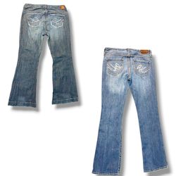 Flared jeans