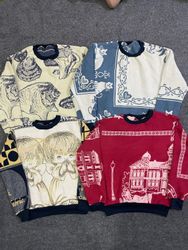 Upcycled Tapestry Sweater