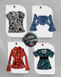 Y2K Grunge Blouse