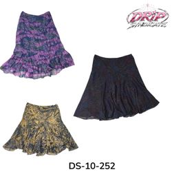 Floral Print Maxi Skirts (DS-252)