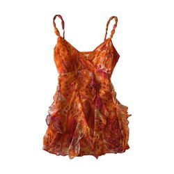 Robe mini sexy Y2K