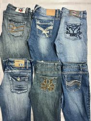 R748 Ladies Y2k Flared Jeans