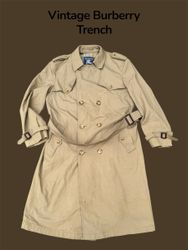 Branded Vintage Burberry Trench Coat