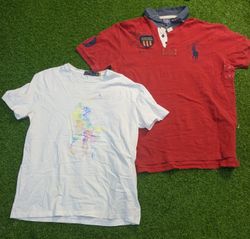 7644 - Ralph Lauren, Tommy Hilfiger Half Sleeves T..