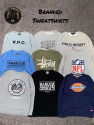 Mixed Branded Sweatshirts and Hoodies