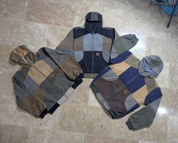 Upcycled Carhartt Workwear Hooded Jackets