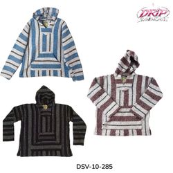 DSV-10-285 Baja Mexican Jerga Hoodies