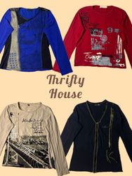 Y2K Retro Urban Girl Top Edit(TH/693)