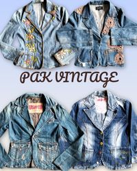 Denim Y2K Fitted jacket 18 pieces