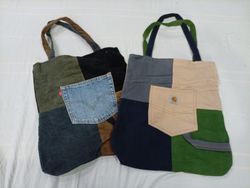 CR10817 Upcycled Carhartt and Levi’s Corduroy Bags
